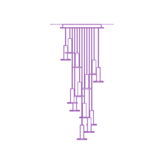 Fixtures Chandelier Cielo 13 Chandelier Vinyl Cutting Svg File, Free Vectors File